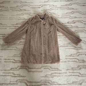 Kenneth Cole Faux Fur Teddy Coat